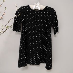 Black and White Polka Dot Dress